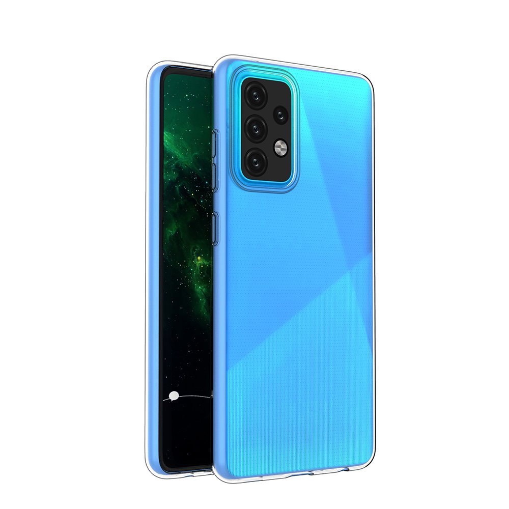 Priesvitné ochranné puzdro pre Samsung Galaxy A52 5G/Galaxy A52 4G/Galaxy A52s 5G - Transparentná