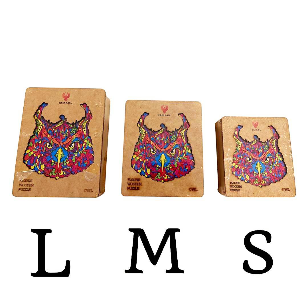 Drevené puzzle - Monkey/L