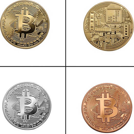 Minca Bitcoin CA-13437 - Zlatá/Typ2