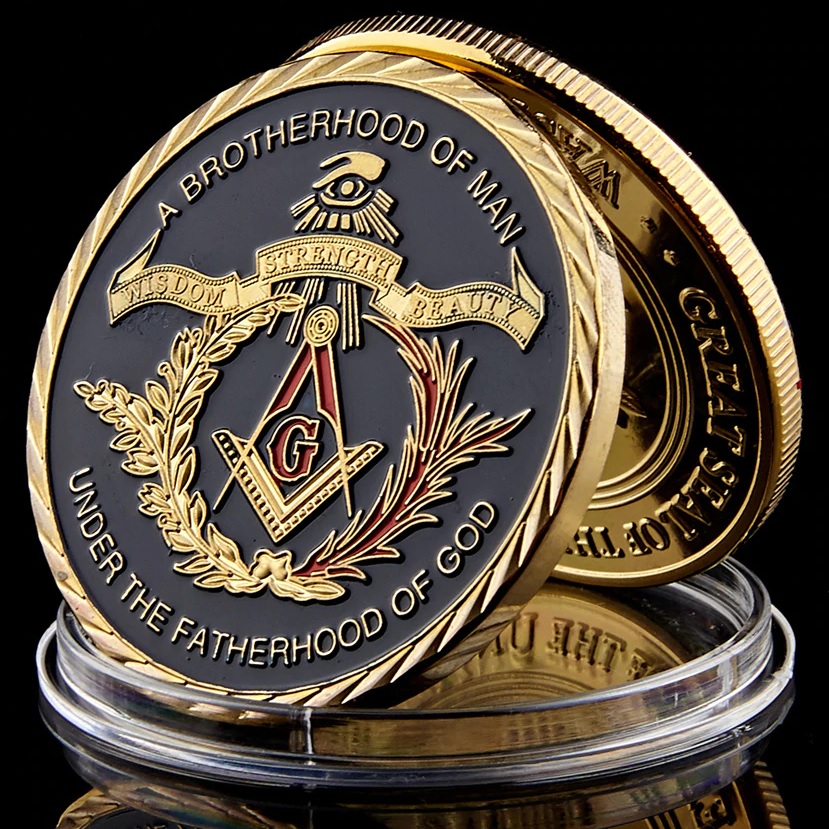 Zberateľská Minca-Freemasonry