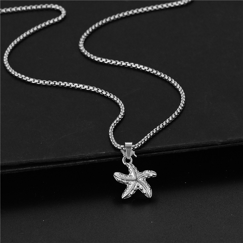 Náhrdelník Starfish - Strieborná