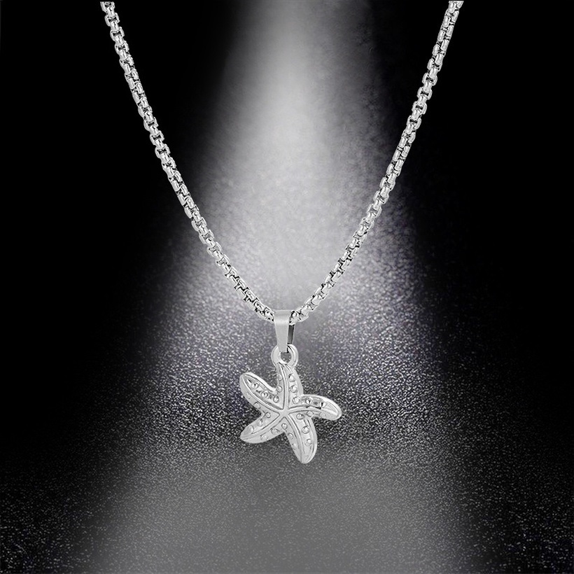 Náhrdelník Starfish - Strieborná