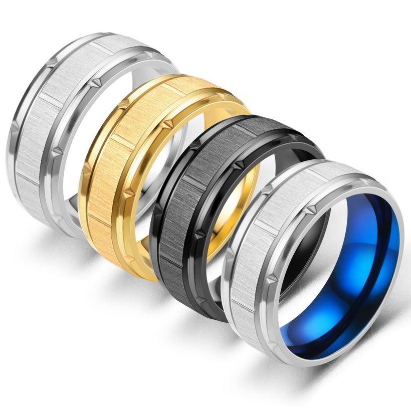 Prsteň TR-17141 - Čierna/52mm