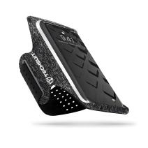 Techsuit – športový držiak na ruku (TH10) – Pre telefóny do 6,5" – Sivá/biela
