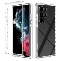 Priesvitné ochranné puzdro pre Samsung Galaxy S24 Ultra - Transparentná