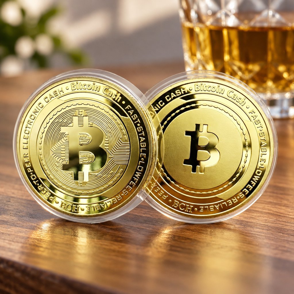 Minca Bitcoin CA-13437 - Zlatá/Typ2