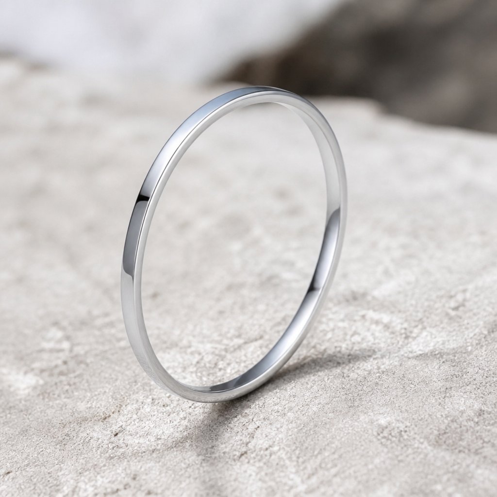 Prsteň IV-16931 - Strieborná/49mm