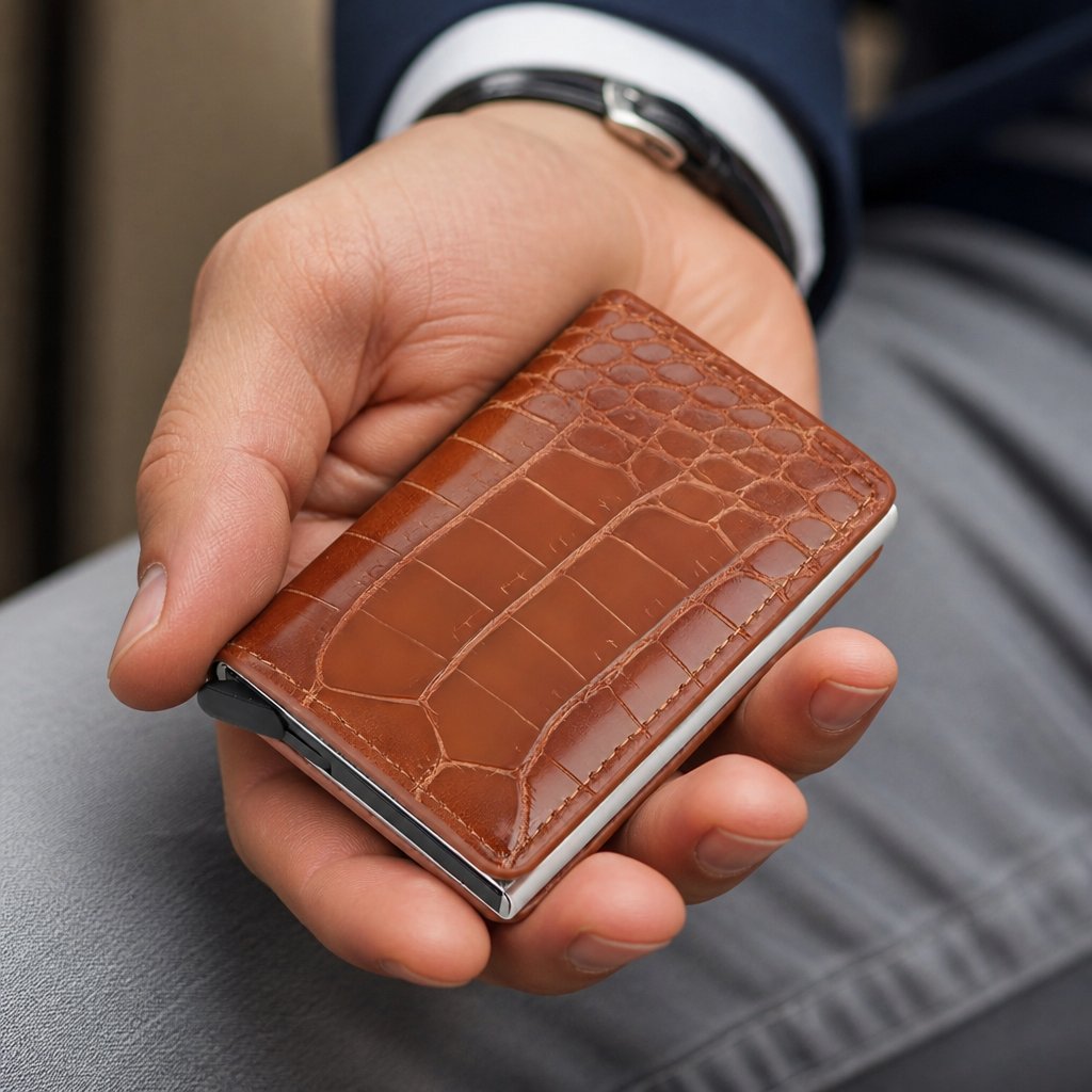 MINI WALLET Izmael MA-25559 - Hnedá