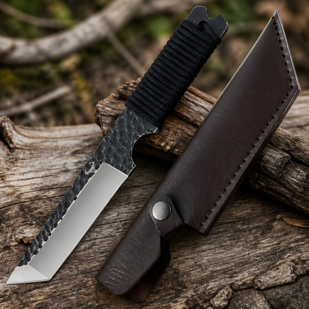 Outdoorový nôž HO-33033 - Čierna