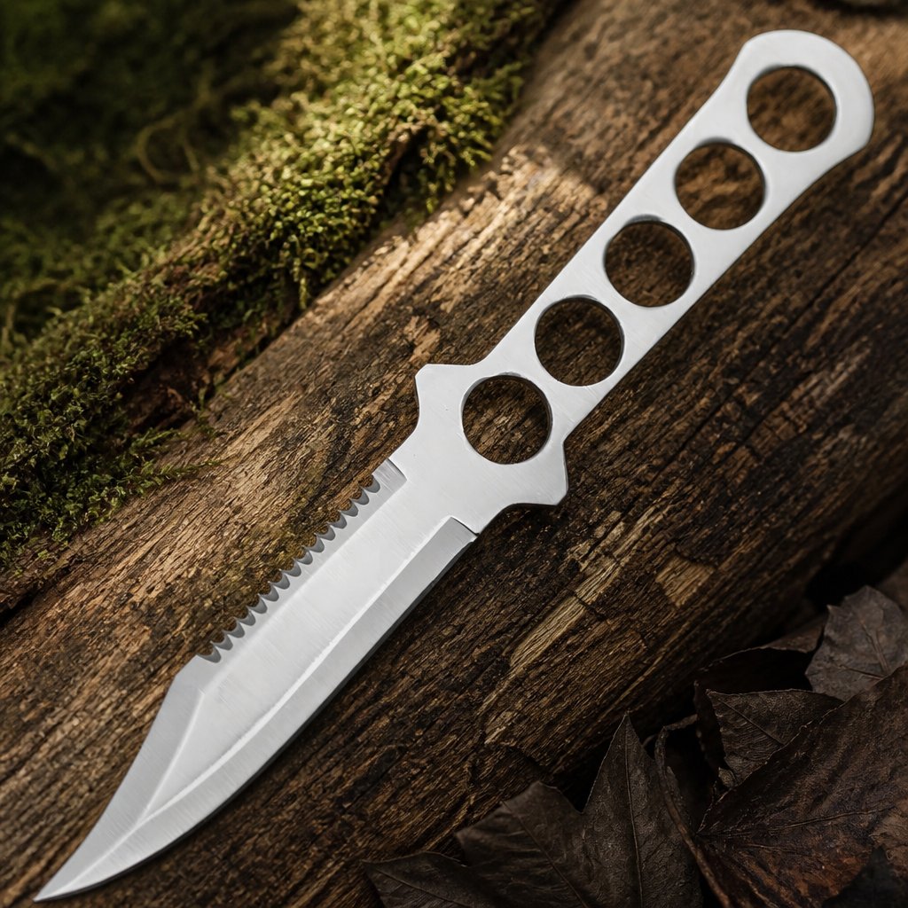 Outdoorový nôž WN-40983 - Strieborná